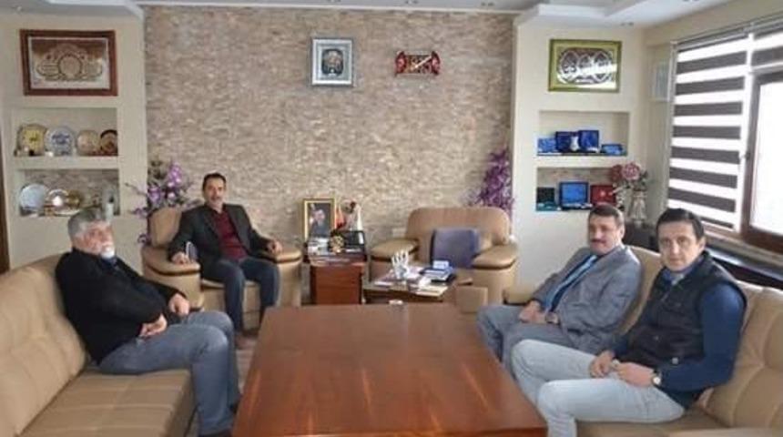 Eskişehir Orman Fidanlık M&uuml;d&uuml;r&uuml; İnan&rsquo;dan G&uuml;ny&uuml;z&uuml; Belediyesi&rsquo;ne Ziyaret