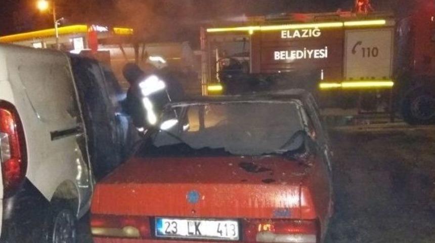 Elazığ&rsquo;da 4 Aracı Kundaklayan Şahıs Yakalandı