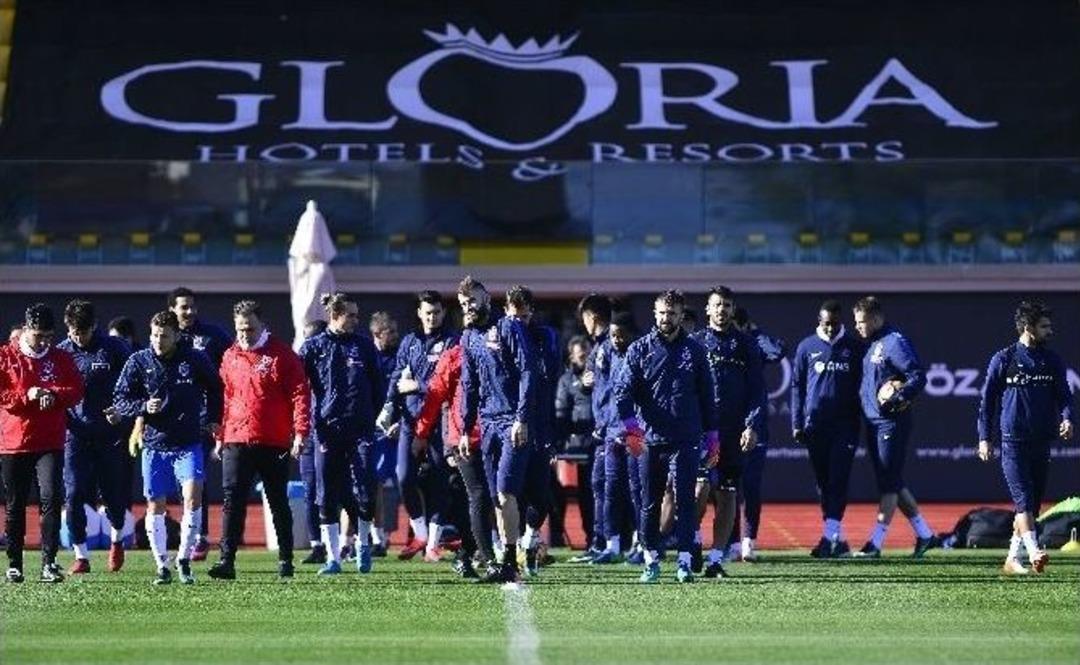 Trabzonspor Hazırlıklarını S&uuml;rd&uuml;r&uuml;yor
