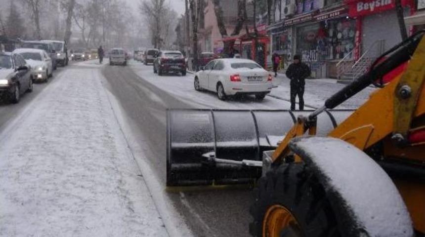 Edirne'de Okullara 'kar Tatili' (2)