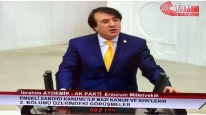 Aydemir: &lsquo;emeklilerimiz T&uuml;rkiye&rsquo;nin Ger&ccedil;ek Mimarlarıdır&rsquo;