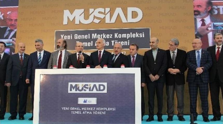 Başbakan Yardımcısı Şimşek, M&uuml;siad&rsquo;ın Temel Atma T&ouml;renine Katıldı