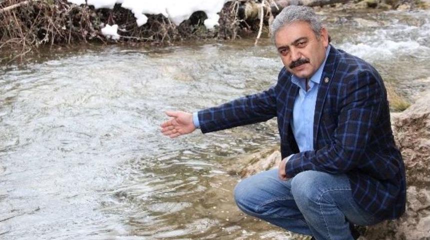 Karaman&rsquo;da Lodosla Eriyen Kar Barajların Su Seviyesini Y&uuml;kseltecek
