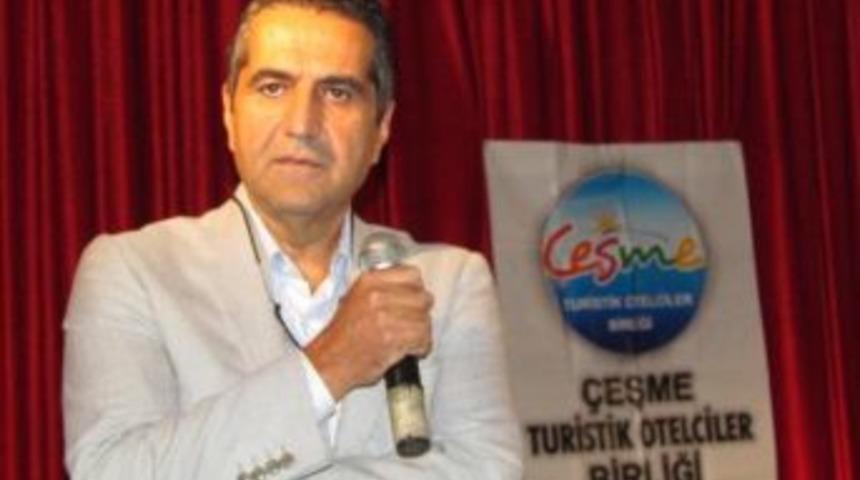 &Ccedil;eşme Turistik Otelciler Birliği Başkanı &Ouml;ncel; 'turizm I&ccedil;in Ter&ouml;r Ve Ohal Bitmeli'