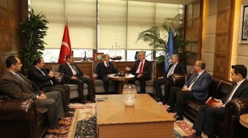 Başkan Altepe, Tedaş Genel Müdürü Leventoğlu’nu Ağırladı