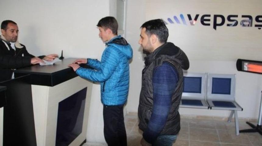 Başkale&rsquo;deki Vepsaş Vezneleri &Ccedil;arşı Merkezine Taşındı