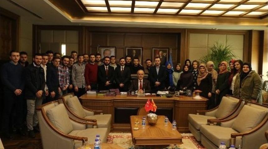Makedon &Ouml;ğrenciler Bursa&rsquo;da