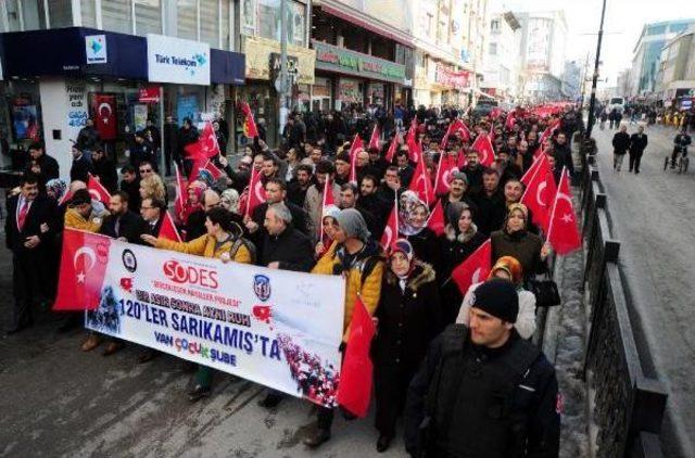 Vanlı 120 Kahraman Çocuk Yürüyüşle Anıldı