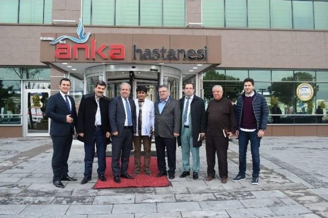 Ak Parti Milletvekili Tayyar Ve Gahib Başkanı Kaplan, Anka&rsquo;yı Ziyaret Etti