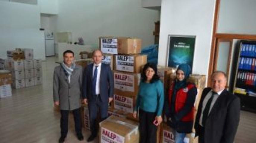 Gen&ccedil;lerden Kyk&rsquo;nın, &ldquo;halep&rdquo; Yardım Kampanyasına Destek