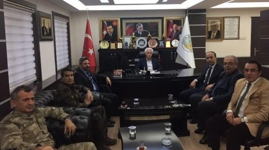 Aydın Ve Erin Kahta İl&ccedil;esinde Temaslarda Bulundu