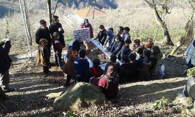 İlkokul Öğrencilerinden Ordulu Şehide Vefa