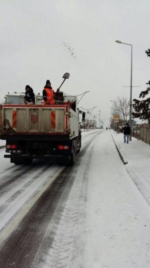 Karla Mücadele Ekibi’ne Eğitim Verildi