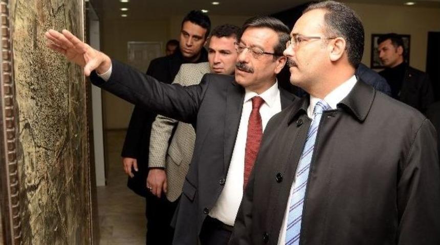 Uşak&rsquo;tan Diyarbakır B&uuml;y&uuml;kşehir Belediyesi&rsquo;ne Ziyaret