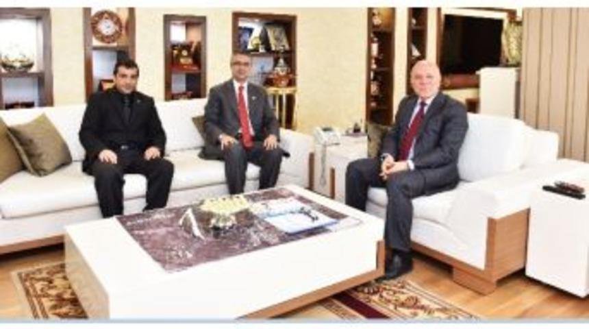 Milletvekili Aydın&rsquo;dan Başkan Sekmen&rsquo;e Ziyaret