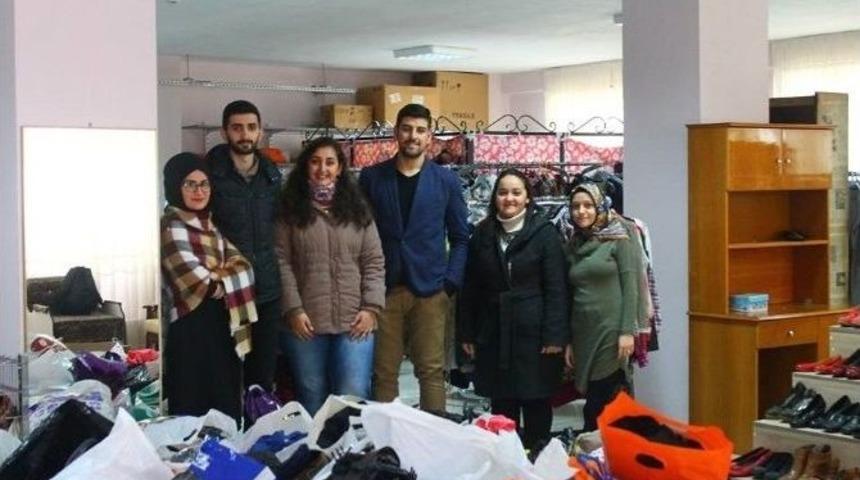 Belediye Sosyal Marketine Bağışlar Devam Ediyor