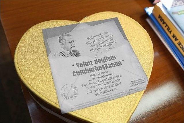 Özel Öğrenciler Cumhurbaşkanı Erdoğan’a Mektup Yazdı