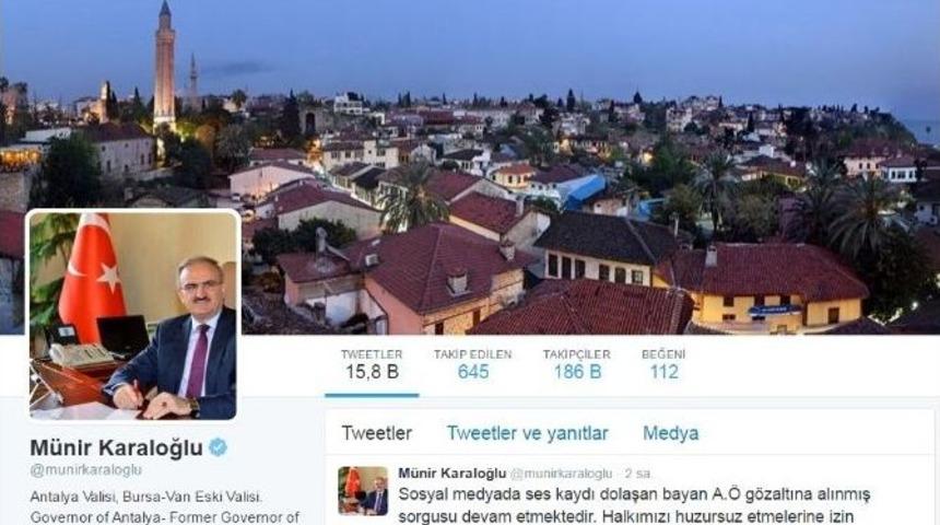Antalya&rsquo;da Ses Kaydını Paylaşan Kadın G&ouml;zaltında