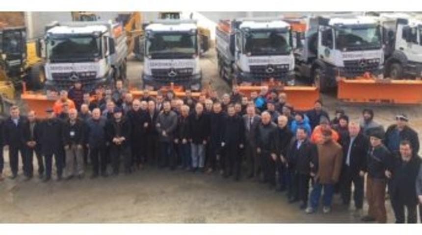 Serdivan Belediyesi Beklenen Kar Yağışına Hazır