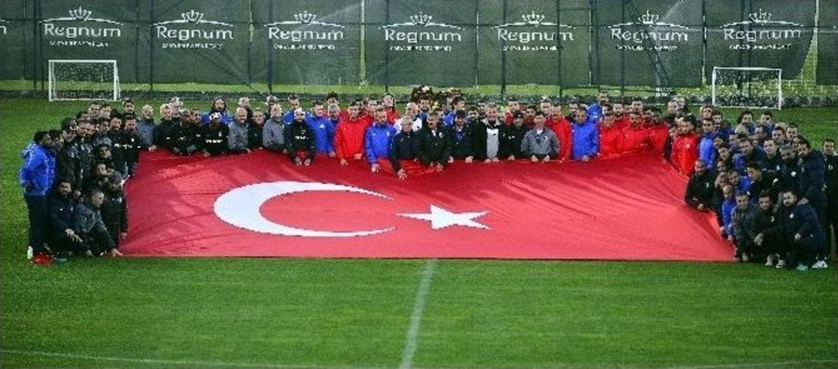 Beşiktaş, Antalyaspor Ve Osmanlıspor&rsquo;dan Birlik Fotoğrafı