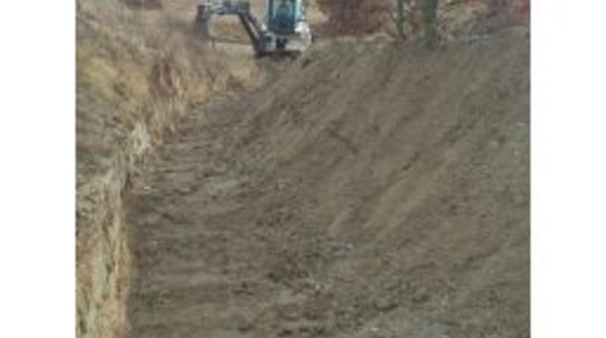 Temrek Mahallesinde Taşkınlar Önleniyor