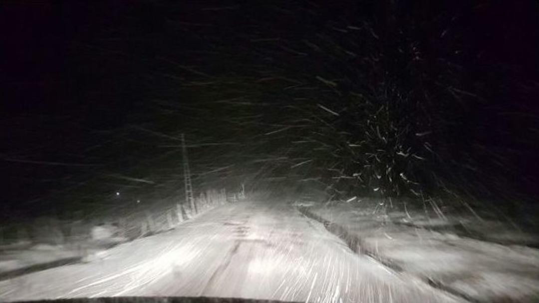 Balıkesir&rsquo;de Kar Yağışı