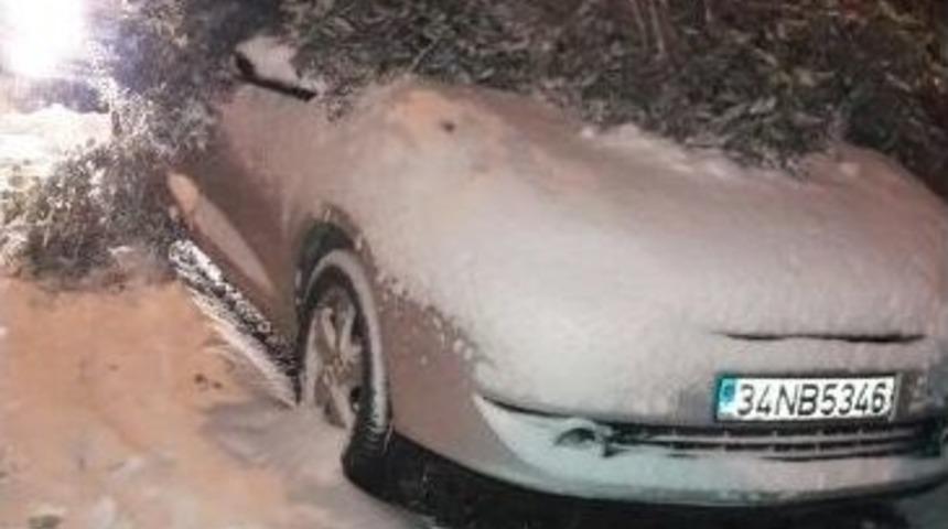 &Ccedil;anakkale&rsquo;de Kar Yağışı