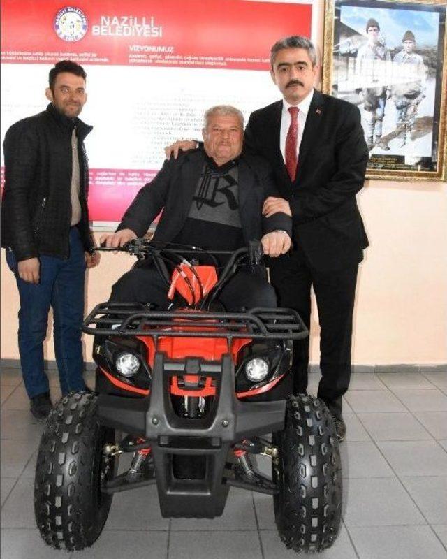 Belediyeden Atv Motoruyla Çıktı