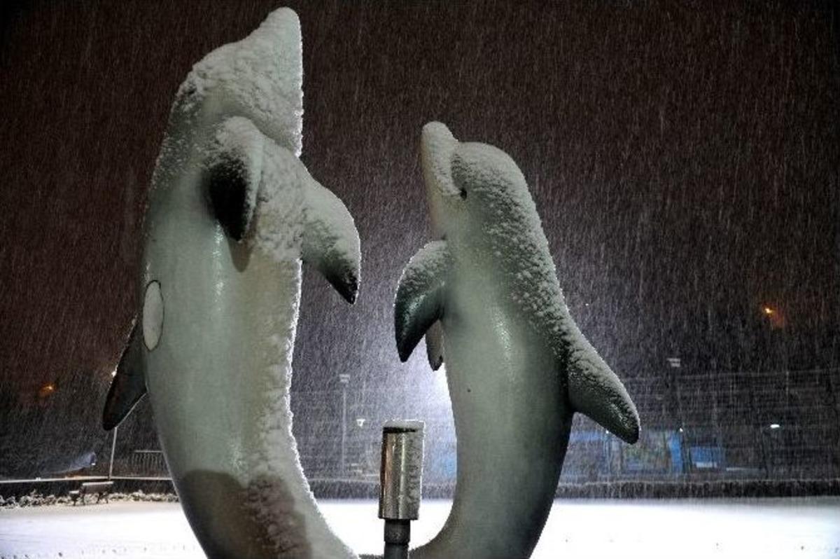 Kar Bursa&rsquo;ya &Ccedil;ok Yakıştı