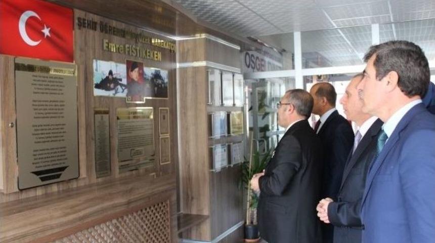 15 Temmuz Şehitleri Anadolu Lisesinde &ldquo;z&rdquo; K&uuml;t&uuml;phanesi A&ccedil;ıldı