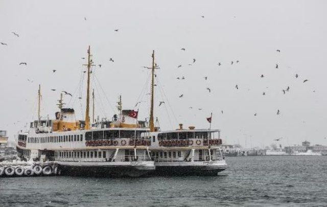 Şehir Hatları'nda Sefer Iptalleri