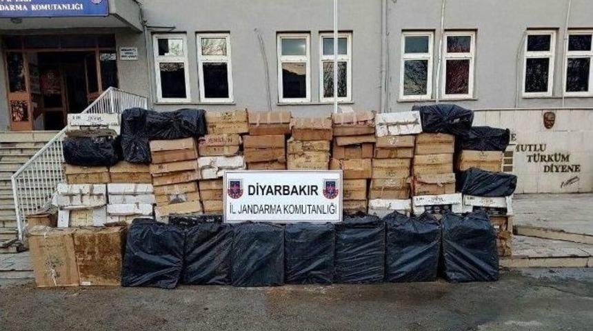 Diyarbakır&rsquo;da Ka&ccedil;ak Sigara Operasyonu