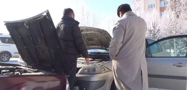 Kars&rsquo;ta Ara&ccedil;lara &Ccedil;atı Şilteli &Ouml;nlem 1