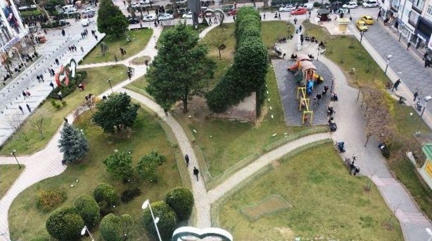 Sabri Yalım Parkına 4 Bin Adet Menekşe Yerleştirildi