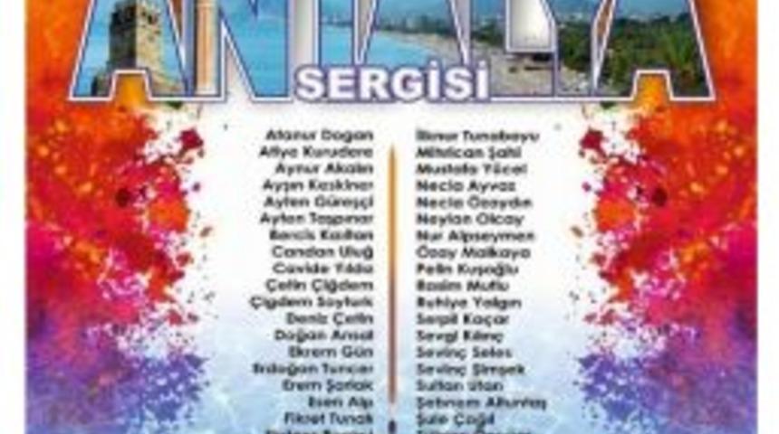 Antalya&rsquo;da &ldquo;suyun B&uuml;y&uuml;s&uuml;&rdquo; Resim Sergisi