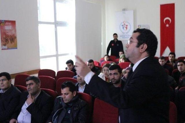 Suruç’ta Rehber Öğretmenlere Madde Bağımlılığı Semineri Verildi