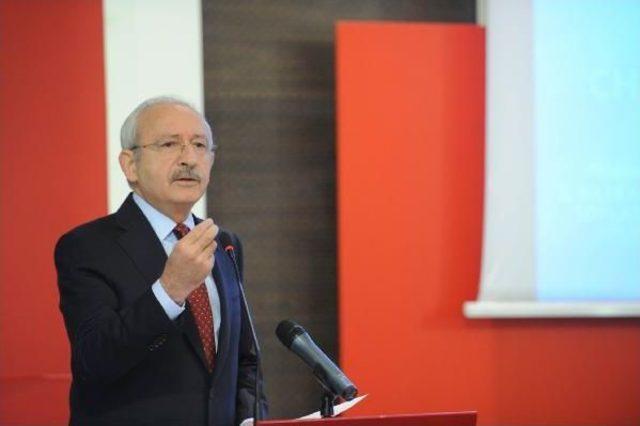 Kılıçdaroğlu: Şehirler Silah Deposuna Döndürülürken Niye Müdahale Etmediler ? (1)