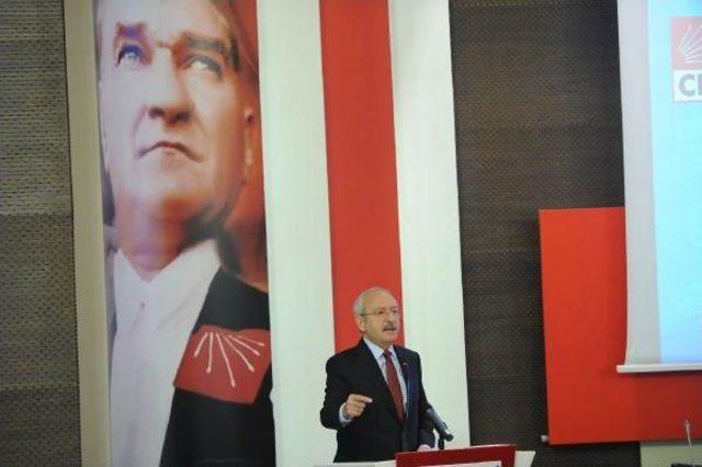 Kılıçdaroğlu: Şehirler Silah Deposuna Döndürülürken Niye Müdahale Etmediler ? (1)