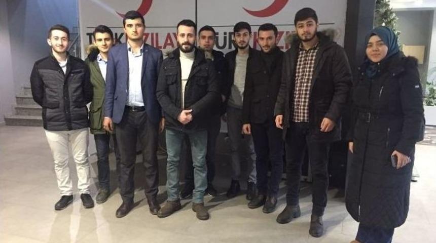 Ak Gen&ccedil;lerden Kan Bağışına Destek