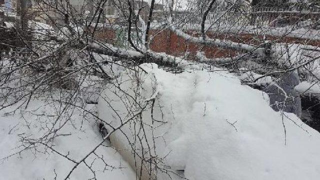 Bursa da Kar Yağışı Etkili Oluyor (3) 2