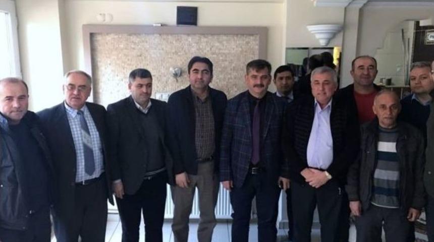 Gediz Emniyet M&uuml;d&uuml;r&uuml; Haci &Ccedil;ağlar&rsquo;a Amat&ouml;r Spor Kul&uuml;pleri Derneği&rsquo;nden Veda Yemeği