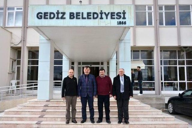 Başkan Mehmed Ali Saraoğlu&rsquo;na Veda Ziyareti 1