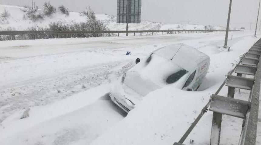 &Ccedil;anakkale&rsquo;de Kar Yağışı