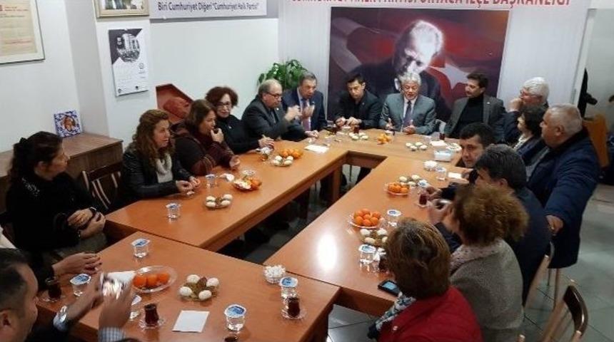 Marmaris Belediyesi&rsquo;nin Komşu İl&ccedil;elere Ziyareti Devam Ediyor