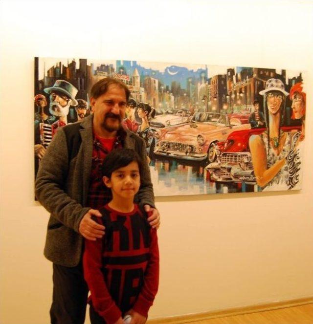 Efkan Beyaz&rsquo;ın Sergisi 12 Ocak&rsquo;a Kadar Gezilebilecek 2