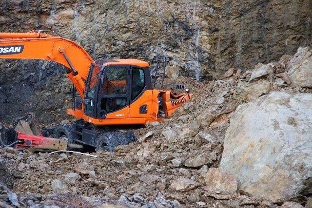 Bodrum’da İnşaat Alanında Göçük Meydana Geldi