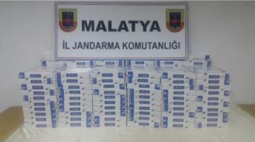 Darende İl&ccedil;esinde Ka&ccedil;ak Sigara Operasyonu