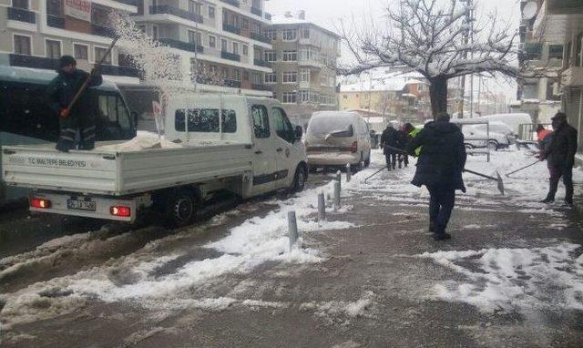 Maltepe’de Kar Seferberliği