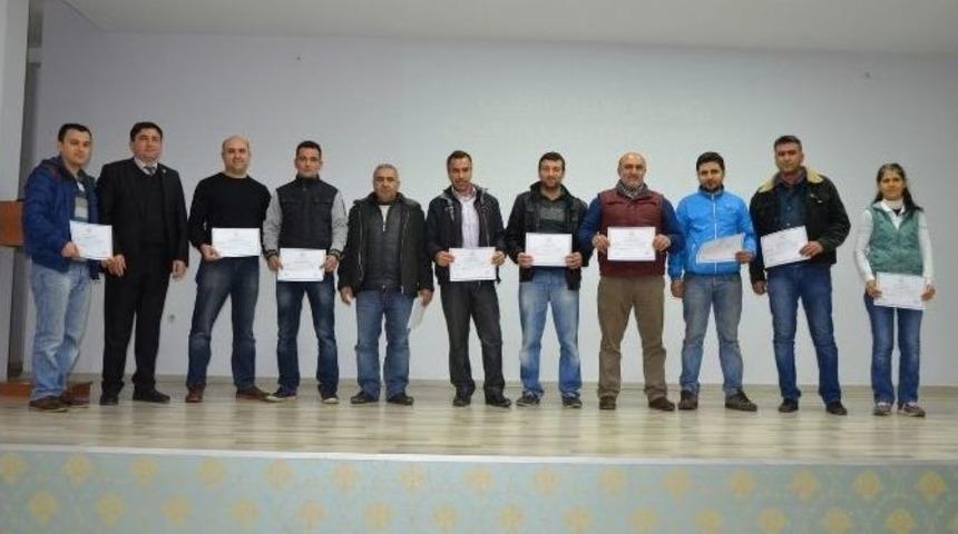 Milas&rsquo;ta 5 Ayrı Kursa Katılanlara Belgeleri Verildi