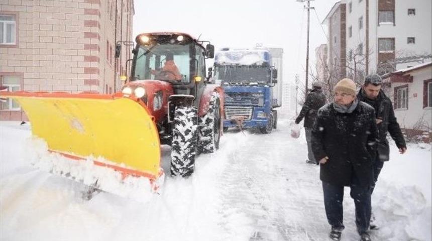 Bilecik Belediyesinin Karla M&uuml;cadele &Ccedil;alışmaları